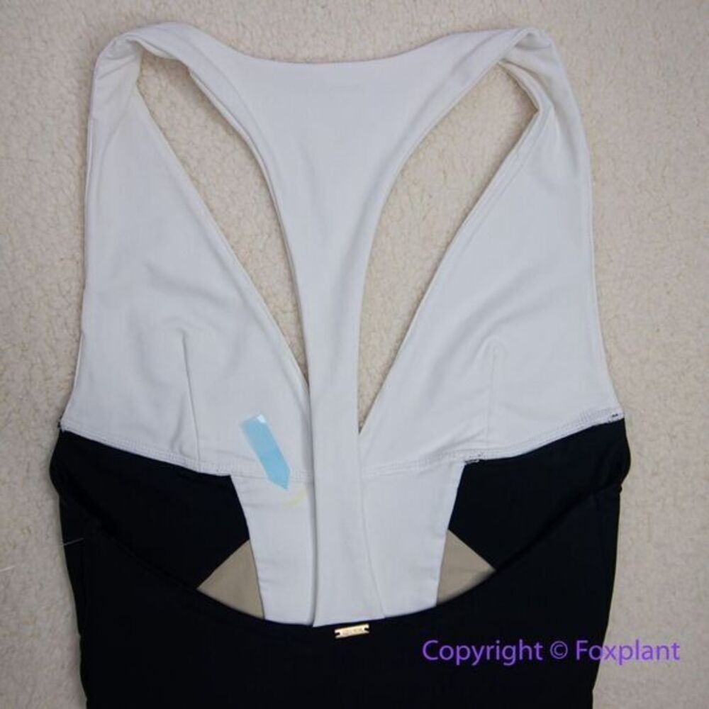 NEW MBM swim one piece swimsuit colorblock, size S - Picture 10 of 16